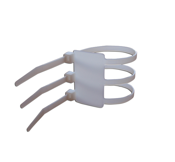 Triple Headed Identification Cable Ties Andfel