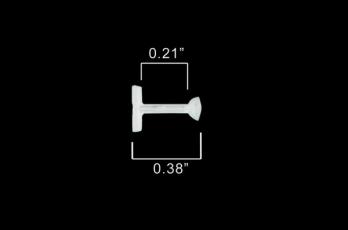 5.3 mm Natural Buttoneer Fasteners