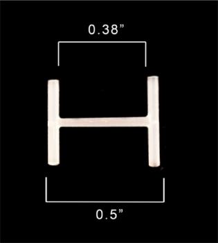 1/2 inch Natural Heavy Duty T-End Fasteners