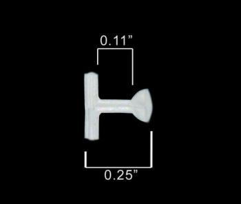 2.5 mm Natural Buttoneer Fasteners