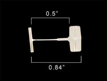1/2 inch Natural General Purpose Paddle Fastener